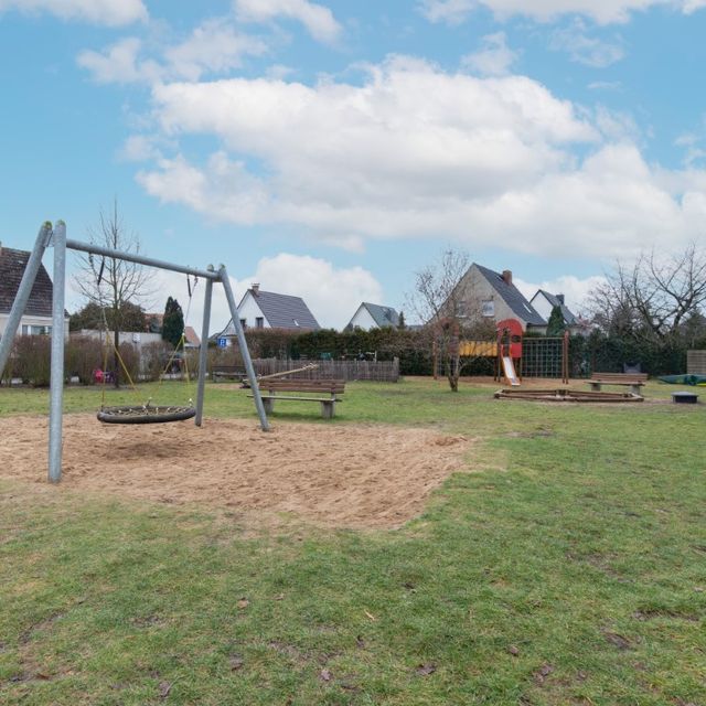 Spielplatz mit Wippe